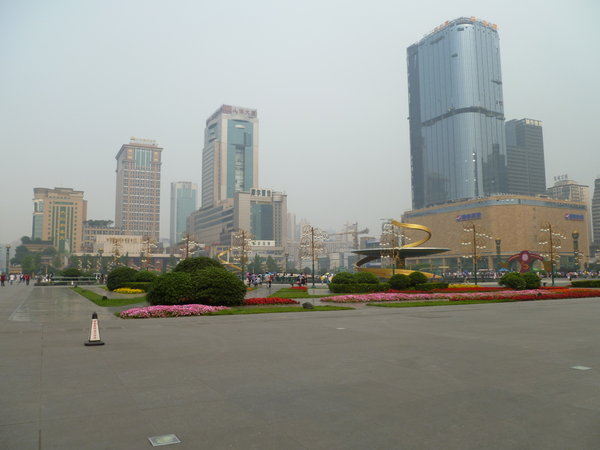 Tianfu square, Chengdu