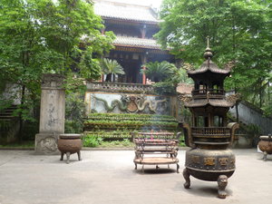 InGreen Ram Temple complex, Chengdu