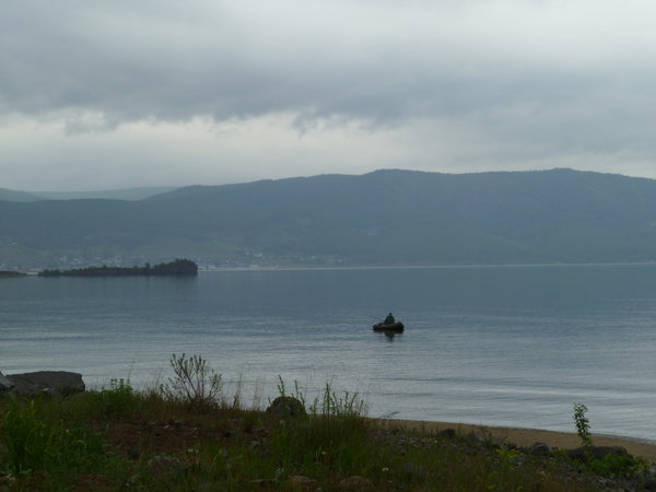Lake Baikal on the way to Kultuk