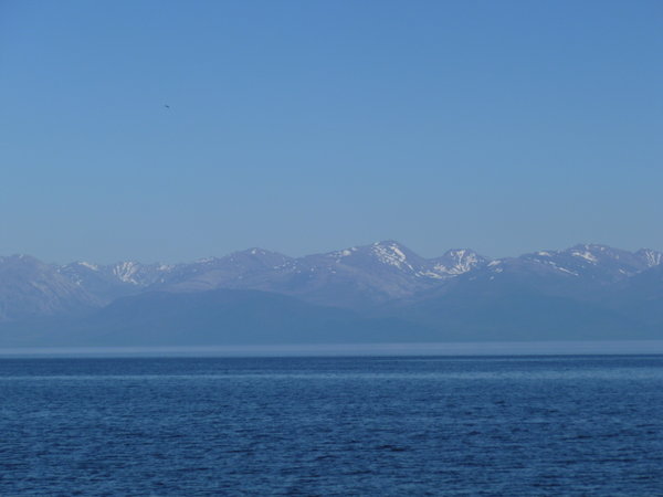 Lake Baikal from Nishneangarsky