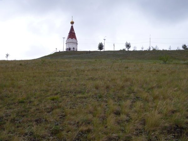 Chapel on a hill, Krasnoyarsk