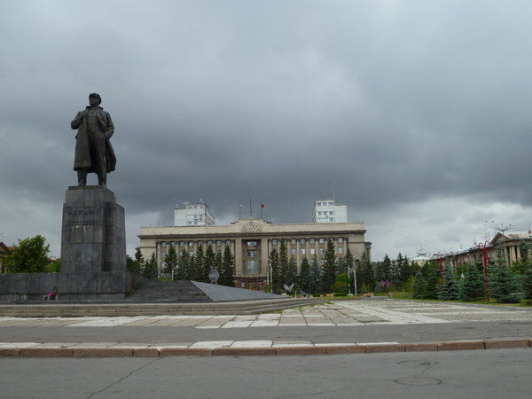Lenin in Krasnoyarsk