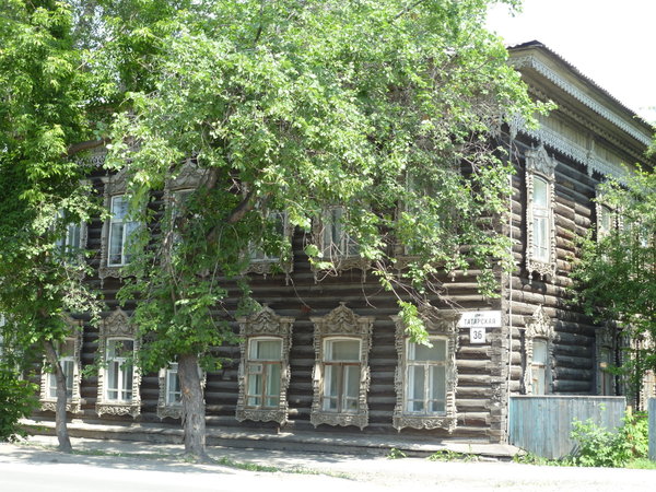 Siberian houses, Tomsk