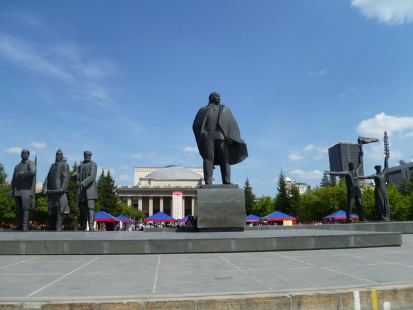 Lenin in Novosibirsk