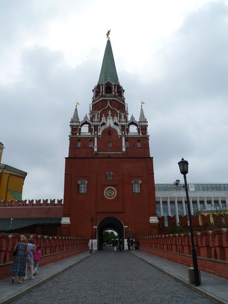 Entering the Kremlin