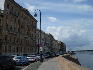 Walking along the river