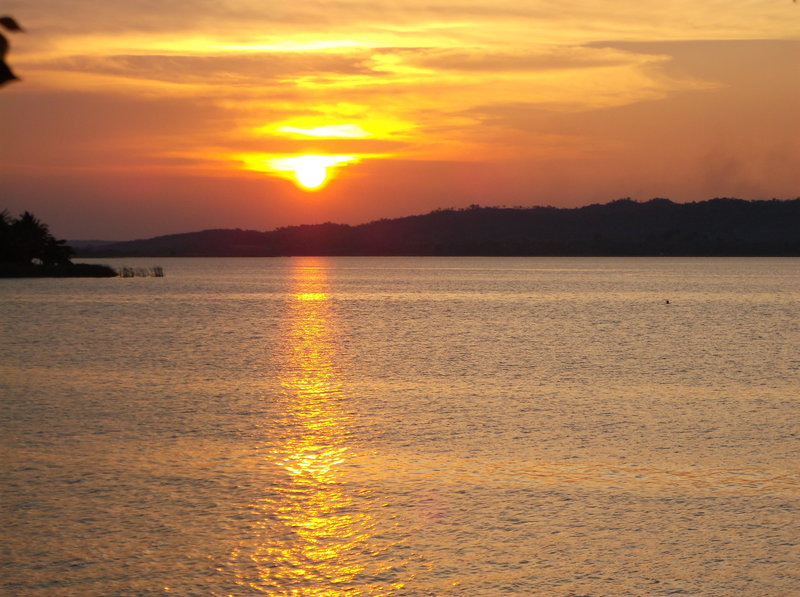 Sunset over Flores