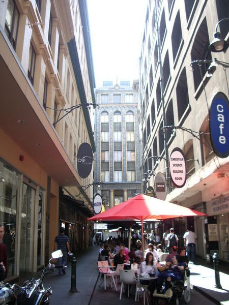 Typical Alley in Melbs 