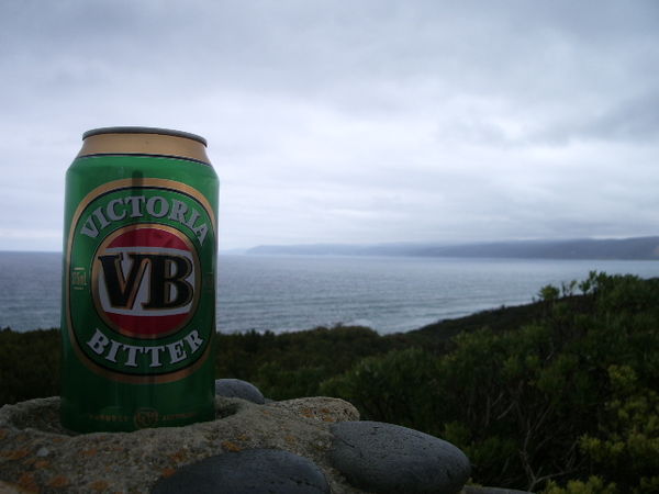 A hard earned thirst deserves a big cold beer, and the best cold beer is Vic, Vic Bitter