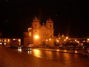 Cuzco Centro at Night