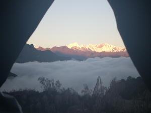 Tent With A View (Above  the Cloud Forest)