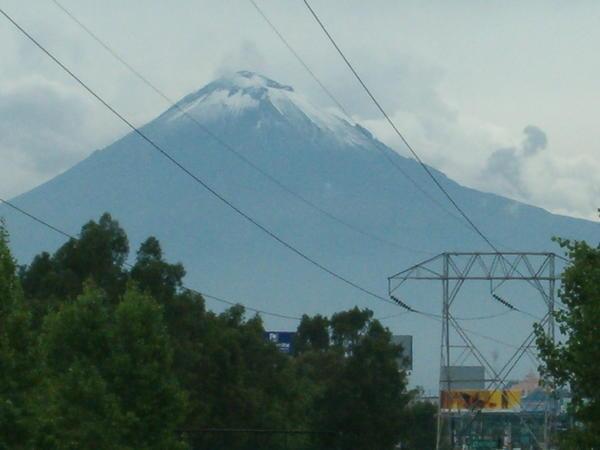 Volcano in Puebla