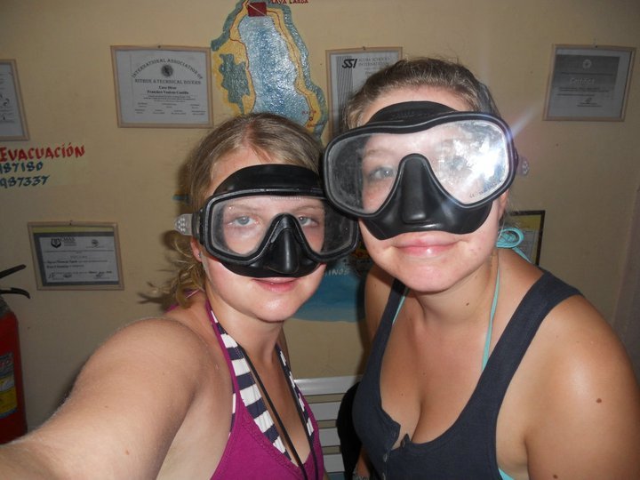 getting ready for scuba diving!!