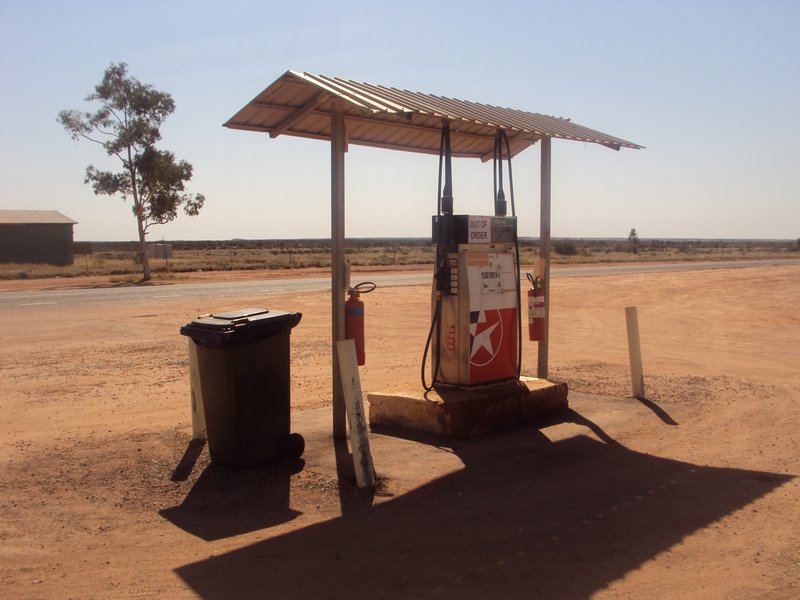 Australian Outback petrol station