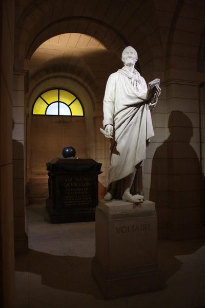 Voltaire's tomb