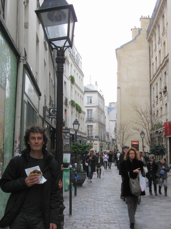 Falafel in Rue des Rosiers