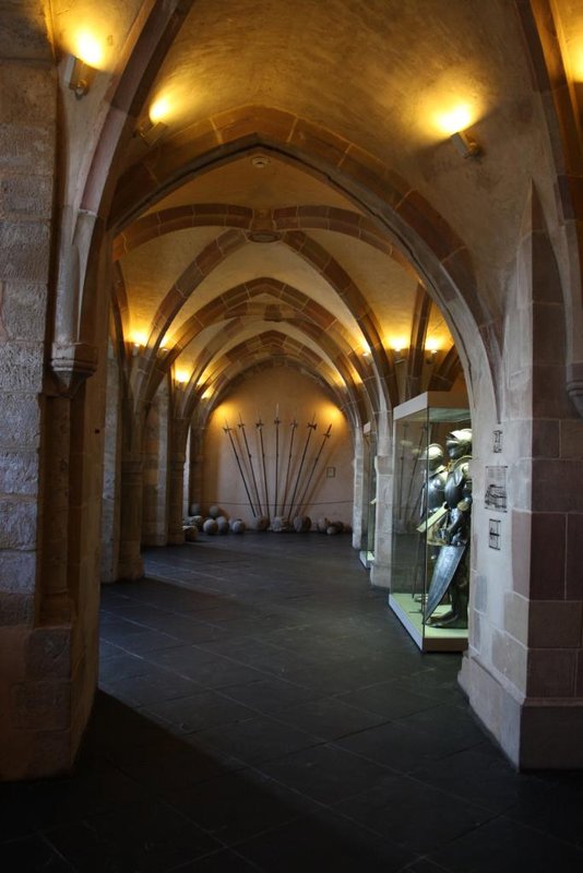 Vianden Castle - the Arms Hall