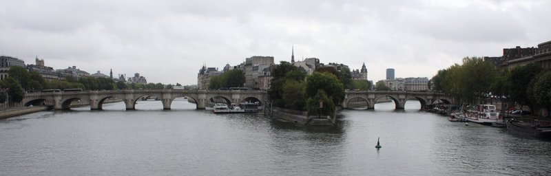 A view from Pont des Arts
