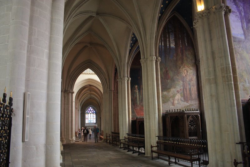 Interior of Cathédrale Saint-Corentin de Quimper