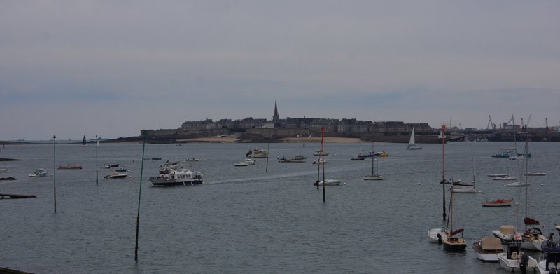 View to St Malo from the Promenade du Clair de Lune, Dinard