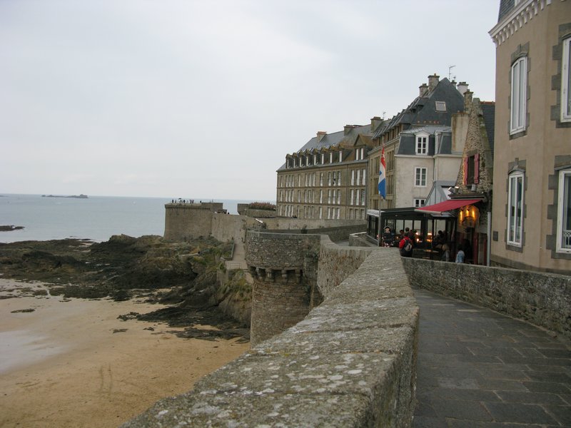 Oh! Another view from the ramparts, St Malo