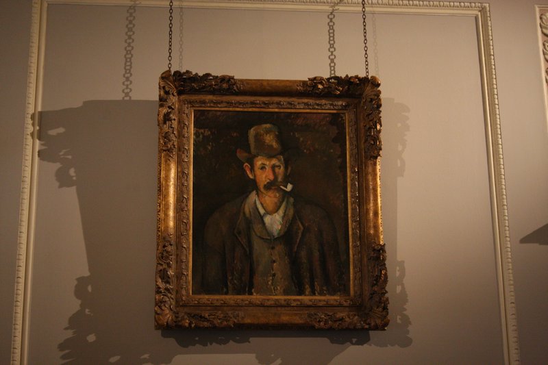 'Man with a Pipe' by Cézanne, Courtauld Galleries, London