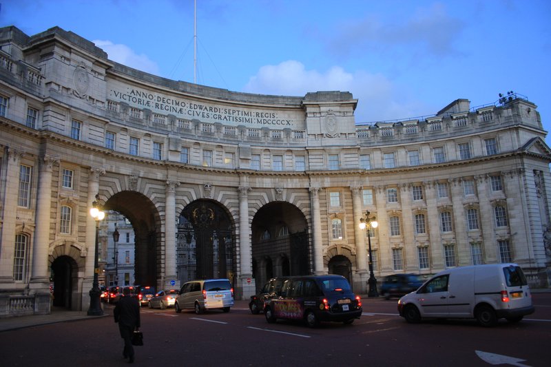 Admiralty Arch, near Trafalgar Square