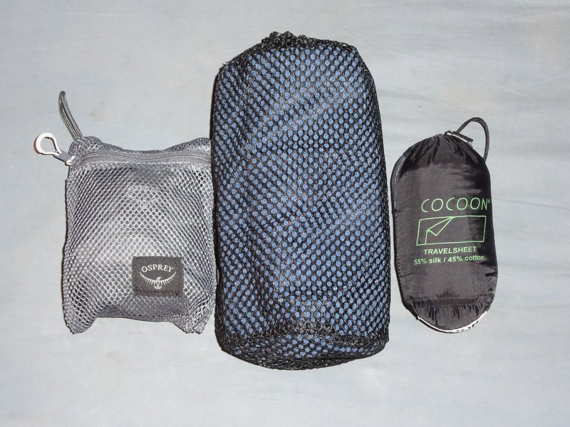 Bag cover, towel, sleep sheet