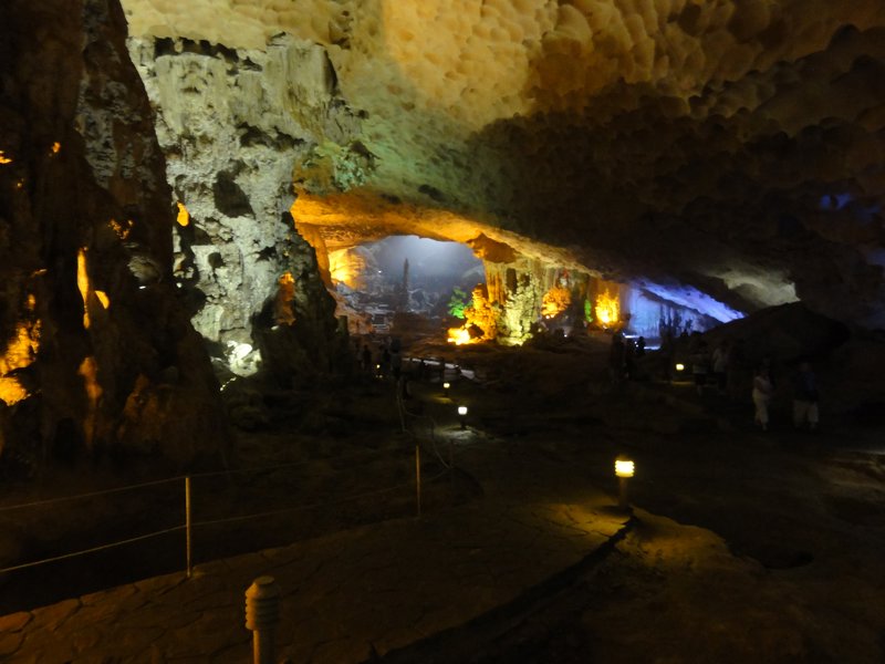 Caves on Ha Long Bay