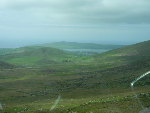 Other side of Connor Pass - Dingle Town