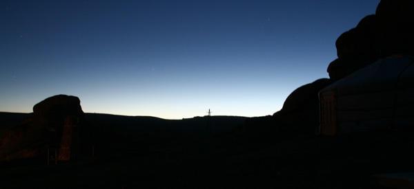 Mongolia by night
