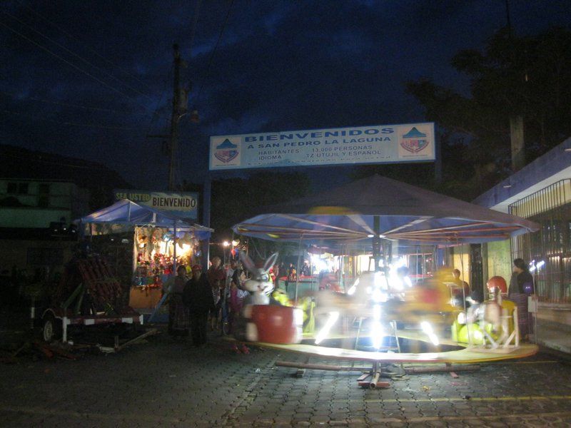 The Fiesta at night, San Pedro