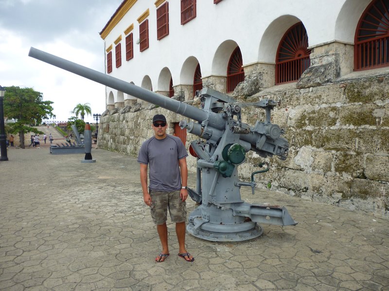 Me con massive gun, Cartagena