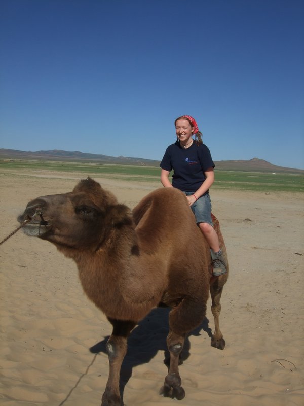 Camel riding