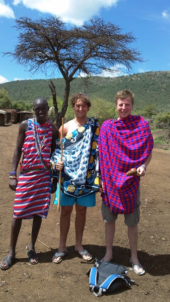 3 True Massai Men