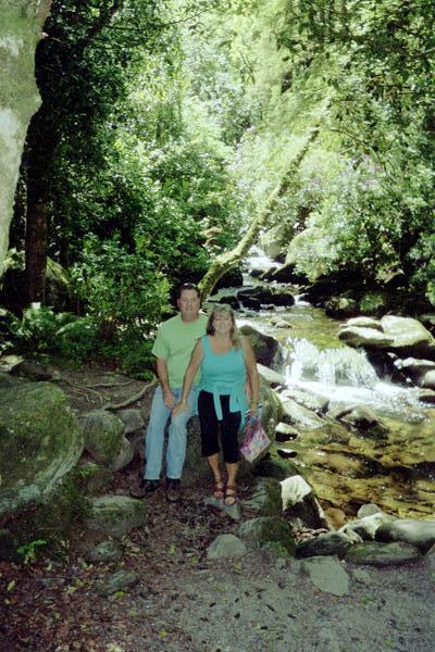 The Baron and Baroness at Torc Waterfall