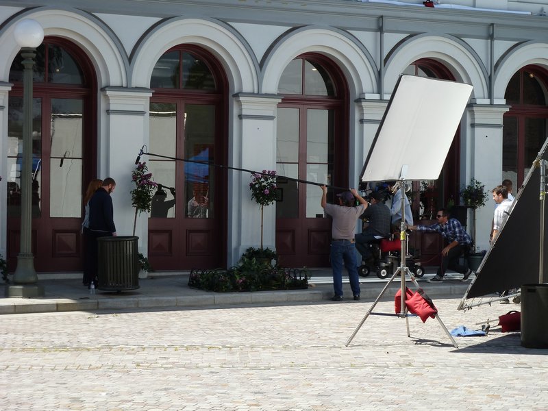 Commercial filming