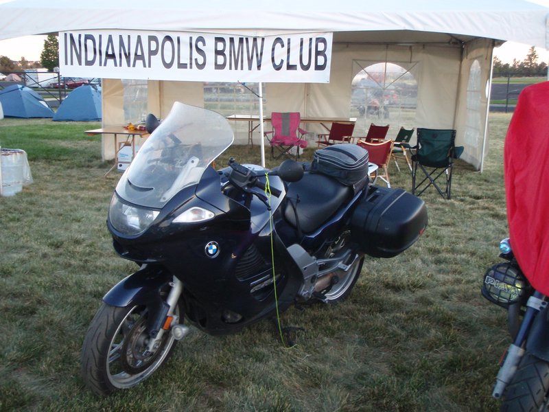 At the Indianapolis BMW Club compound