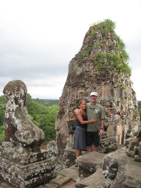 me & pat, Angkor Wat
