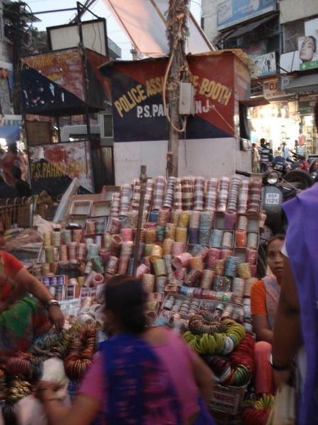 Bangles in the market