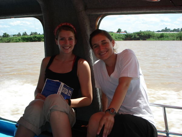 Lauren and I on the boat ride