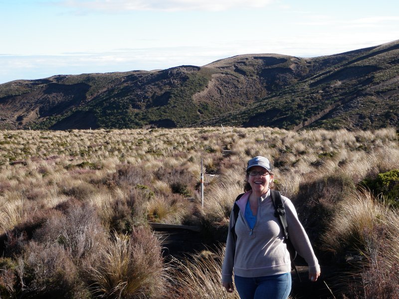Hiking Through Tongariro