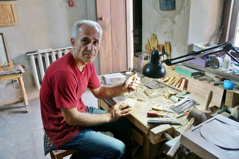Woodcarver for the White House