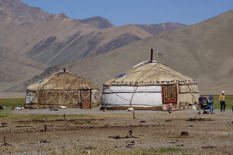 Yurts in the High Pamir