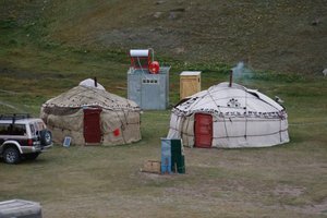 Lenin Peak Yurt Camp