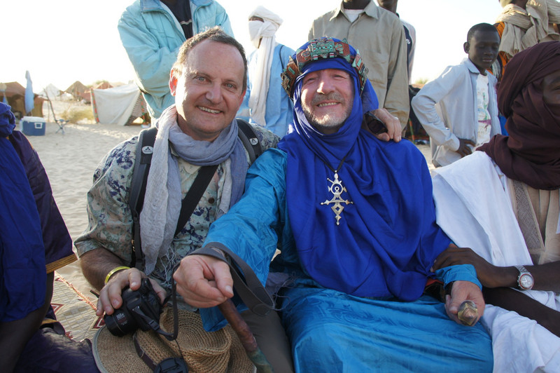 Peter Jenson & I at Timbuktu
