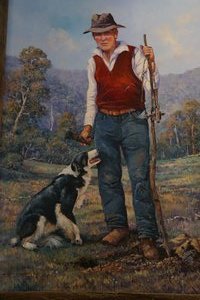 The trapper & his dog 