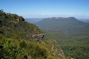 Blue Mountains from Scenic Skyway