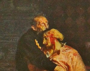 Ivan the Terrible killing his son