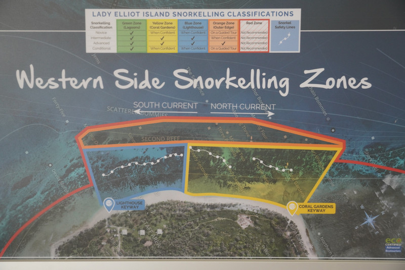 Western Side Snorkeling Zones